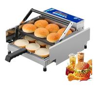 Aioneer Piccola Macchina per La Cottura del Pane A Doppio Strato Completamente Automatica E Riscaldante, Timer da 0 A 60 Minuti, Temperatura Regolabile da 50 A 300 °C, Avviso ACU