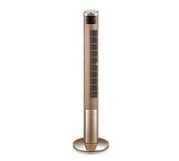Aioneer Standing Fan Tower Oscillating Fan 3 Speed Settings Pedestal Remote Control LED Display with Space Saving Design