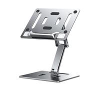 Aioneer Supporto Per Laptop, Supporto Per Laptop Da Scrivania, Supporto Pieghevole Per Notebook In Alluminio Regolabile In Altezza/Angolazione-Silver