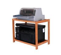 Aioneer Supporto Per Stampante In Legno Sotto La Scrivania, Supporto Per Stampante, Organizer Per Ufficio, Moderno Scaffale Per Riporre La Scrivania, Scaffale Per Stampante In Le-B-53x40x32cm