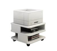 Aioneer Supporto Per Stampante, Scaffale Industriale Da Pavimento, Tavolo Mobile, Supporto Per Fotocopiatrice, Carrello Portaoggetti Sotto La Scrivania, Su Ruote, Per Casa E Uffi-C-40X40X30cm