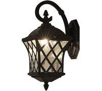 Aioneer Wall Light Chinese Style Sconce Lanterns Lamps Wall Light Decoration Christmas Lights Factory Glass Wall Lamp Non-Adjustable Angle Decorative Lighting, for Living Room-One Color-1 Pack