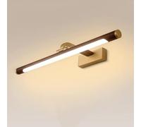 Aioneer Wall Sconces, Mirror Light LED Bathroom Mirror Lamp Copper Vanity Mirror Lighting, Adjustable Mirror Front Light Dressing Table Vanity Sconce Mirror, for Living Room-One Color-57cm