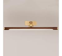 Aioneer Wall Sconces, Mirror Light LED Bathroom Mirror Lamp Copper Vanity Mirror Lighting, Adjustable Mirror Front Light Dressing Table Vanity Sconce Mirror, for Living Room-One Color-76cm