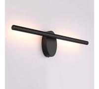 Aioneer Wall Sconces, Mirror Light Modern LED Vanity Light Fixtures Linear Bathroom Mirror Lamp, Long Strip Mirror Front Lamps, Minimalist, for Living Room-Onecolor-55cm