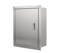 Aioneer Waterproof Recessed Wall-Mounted Electrical Enclosure Box with Lock - Outdoor Junction Box for Hidden Wiring & Cable Management, Ideal for Home & Commercial Use-Style 2-25×15×30cm