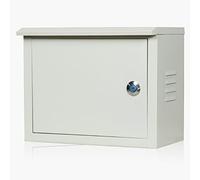 Aioneer Weatherproof Steel Electrical Junction Box - Outdoor/Indoor Lockable Enclosure with Mounting Plate, Wall-Mountable Electrical Distribution Box-A Color-400x180x300MM
