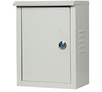 Aioneer Weatherproof Steel Electrical Junction Box - Outdoor/Indoor Lockable Enclosure with Mounting Plate, Wall-Mountable Electrical Distribution Box-A Color-400x180x500MM
