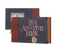 AIOR Adventure Book Album Fotografico, Scrapbooking Album Foto 80 Pagine, Fai da te Guestbook Anniversario Matrimonio, Regalo Compleanno per Donna Ragazza (B)