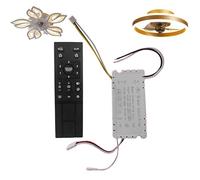 AiPaiTe Reattori e controllori Ventilatori a soffitto con illuminazione, 48-72 W. Accessori azionamento per lampade a soffitto in soggiorno, camera da letto e sala da pranzo, YK0001