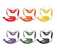 Aipeeo 6 Pezzi Portabicchiere da Vino al Collo,Porta Bicchieri Sospesi, Porta Calici per feste, matrimoni, compleanni, feste (6)