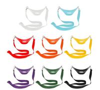 Aipeeo 8 Pezzi Portabicchiere da Vino al Collo,Porta Bicchieri Sospesi, Porta Calici,Multicolore, per feste, matrimoni, compleanni, feste