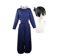 AIPILEI Ieiri Shoko Mechamaru - Costume da Miwa Kasumi, per cosplay, set completo, per Halloween, carnevale, feste a tema (Mechamaru Ultimate + parrucca, S)