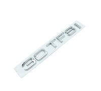 AIPING 3D Sticker 30 35 40 45 50 TFSI Logo Coda Dell'automobile Distintivo Badge Decalcomania Tronco Compatibile con A3 A4 A5 A6 A7 A8 Q2 Q3 Q5 Q7 Q8 A1 S3 Emblemi (colore : 30 TFSI-Silver)