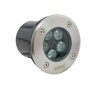 Aiply Faretto Led Incasso Da Esterno Segnapasso Calpestabile Rotondo 5 W Fredda IP65