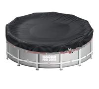 Aipwerer Copertura per Piscina Rotonda 420D Ø564x30cm Ø500-550cm Occhielli
