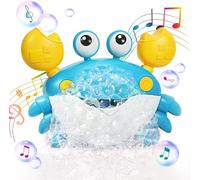 AIQI Giocattoli da Bagno, Giocattolo a Bolle per Vasca da Bagno Granchio con Musica, Crab Bath Bubble Maker per Bambini di 1 2 3 4 Anni, Regali di Giocattoli da Bagno per Bambini e Bambine