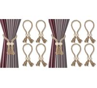 AiQInu 4 Pezzi Ferma Tende Magnetico, Calamite per Tende, Fermatenda per Tende da Interni ed Esterni (Confezione da 2)