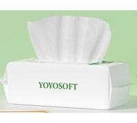 AiQInu 60 Pezzi Salviette Viso, Face Clean Towels, Salviette Viso Riutilizzabili Morbide e Spesse per Detergere, Trucco e Pulizia Domestica