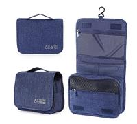 AiQInu Beauty Case da Viaggio, Borsa da toilette da viaggio per Donna Uomo,impermeabile Beauty Case con Gancio per Appendere per Organizzare Oggetti Personali Accessori