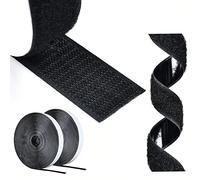 AIQInu Feltro Adesivo Forte Biadesivo,8M Sistema Di Fissaggio Hook & Loop,30mm Larghezza Adesivo Forte Offre Una Semplice Alternativa A Bottoni Automatici,Ganci,Bulloni,Cerniere E Altro Ancora