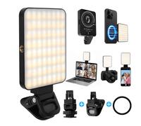 AiQInu Luce Selfie per Telefono Luce per Foto e Video con 128 LED CRI>95% 10