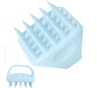 AiQInu Massaggiatore Cuoio Capelluto, Spazzola Massaggio Cuoio Capelluto, Silicone Scalp Massager Per Esfoliazione E Massaggio Alla Testa