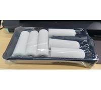 AiQInu Rulli per Dipingere 12Pcs, Include 10 Rullo per Pittura (10.8cm) +1 Vassoio +1 Manico, Rullo Pittura per Pareti, Mobili e Superfici Lisce