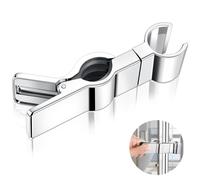 AiQInu Supporto Soffione Doccia, Universale Supporto Doccia Regolabile 22-25mm D