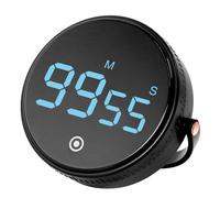 AiQInu Timer Cucina LED Magnetico, Timer Digitale, Contaminuti da Cucina, Digitale Timer per Cottura, per imparare a suonare il fitness 3 Livelli Di Volume