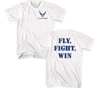 Air And Space Force - USAF Fly Fight Vinci - Manica Corta - Adulti - T-Shirt