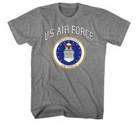 Air And Space Force - USAF Sigillo - Manica Corta - Adulti - T-Shirt