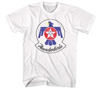 Air And Space Force - USAF Thunderbird Colore - Manica Corta - Adulti - T-Shirt
