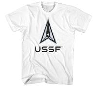 Air And Space Force - USAF Ussf Gradiente - Manica Corta - Adulti - T-Shirt