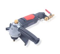 Air Angle Grinder Tool, 125MM Pneumatica Wet Stone Cutting Machine, Industriale aria Wet Sander Lucidatrice per Granito Marmo Concrete Lucidatura
