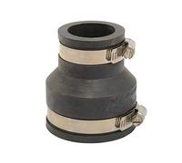 Air Aqua Riduttore flessibile in gomma, manicotto riduttore, connettore per tubi in PVC, manicotto flessibile, manicotto in gomma, riduzione, manicotto, collegamento piscina, riduttore (63 x 40 mm)