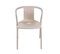 Air-Armchair Sedia da Pranzo con Braccioli Beige