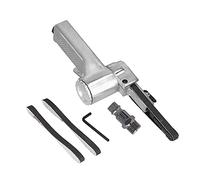 Air Belt Sander Pneumatic, Mini Sanding Belt Machine with 10x330mm Abrasive Belt, Adjustable Angle Polishing Grinder for Wood Metal Plastic, Alloy Steel KP - 699 (Stile UE)