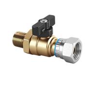 Air Brake Cutoff Valve 18mm Thread - Front Wheel Control Shutoff Truck Air