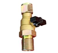 Air Brake Shut Off Valve - M18x1.5 Solid Heavy-Duty Self-Venting Leakproof | Heavy Duty Leakproof Truck Brake Chamber Valve For Highway Transport Warehouses Workshops And Garages