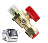 Air Brake Shutoff - M18x1.5 Copper Valve | 150 PSI Leakproof Control