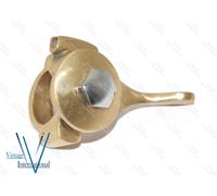 Air Choke Mag Leva Ottone Lato RH Manubrio 1" per BSA TRIUMPH NORTON AJS NUOVO