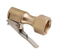Air Chuck, 1/4" Heavy Duty Copper Locking Air Chuck, Pneumatico Inflator Attachment, Detachable Compressor Lump For Automotive, Truck, And Secure, 1 pezzo, Easy-to-Use