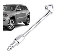 Air Chucks - Heavy Duty Double Head Metal Quick Plug for Tire Inflation | Head Valve Connector Nozzle for Car Truck Motorcycle Bicycle Garage Auto Repair Service Tool
