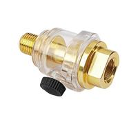 Air Compressor Oiler - Pneumatic Air Line Lubricator Fitting, Automatic Oil Drop Control Device, Compressor Accessory Flow System, Áir Tool Protection Oil Supply Unit Workshop Use