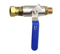 Air Compressor Shut Off Valve - Brake Brass Air Plug Fitting - Powerful Integrated Hydraulic Parts For Most Car Models Vehicles, Trucks