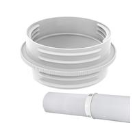 Air Conditioner - 15cm Insulated Vent Coupling, Universal Portable Connector | Window Door Wall Interface For Apartment Bedroom Living Room Office Studio Condo Dorm Garage Basement Loft Shed