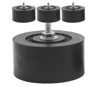 Air Conditioner Anti Vibration Pads - 4 Pieces HVAC Outdoor Unit Supplies, Air Conditioner Isolator Pads For Home, Office, School, Apartment, Restaurant, Coffee Shop, Installers, Landlords