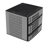 Air Conditioner Cover, Central AC Condenser Cover, Mesh Protector Guard with Mesh Design, All Season AC Unit Protection, Heavy Duty Filter Shield, Condenser Guard for Leaves Pine Needles Debris Use