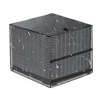 Air Conditioner Covers for Outside - Breathable Mesh Guard | AC Unit Cover with Waterproof Top for Protection, Leaves & Debris Prevention, All Seasons Outdoor HVAC Cover, Durable Weather Resistant